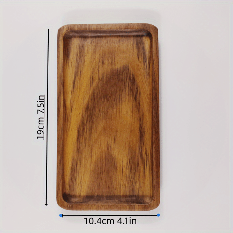 Wooden Fruit Tray Perfect Desserts Snacks Coffee Temu