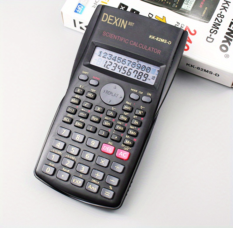 Calculatrice Pour Étudiants Examen Calculatrice De Fonction Électronique  Multifonctionnelle Calculatrice Scientifique Sans Batterie