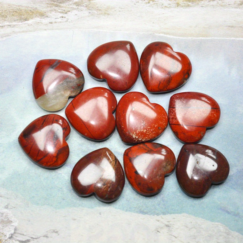 Love Heart Shape Glossy Peach Heart Loose Beads Natural - Temu Norway