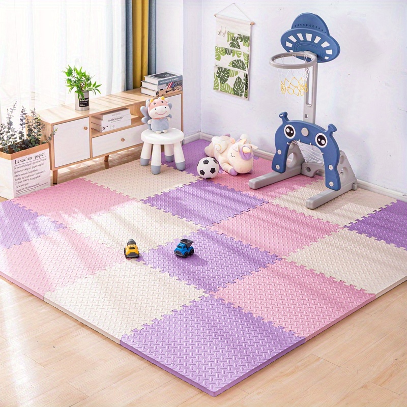 1pc Foam Floor Mat For Crawling & Exercise, Anti-Slip Padded Baby