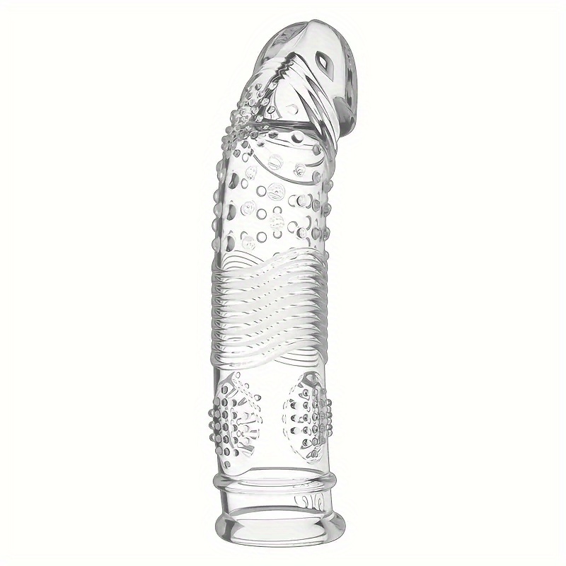 10PCS Penis Ring Reusable Sleeve Extension Condom Delay Cock Loop Adult Sex  Toys