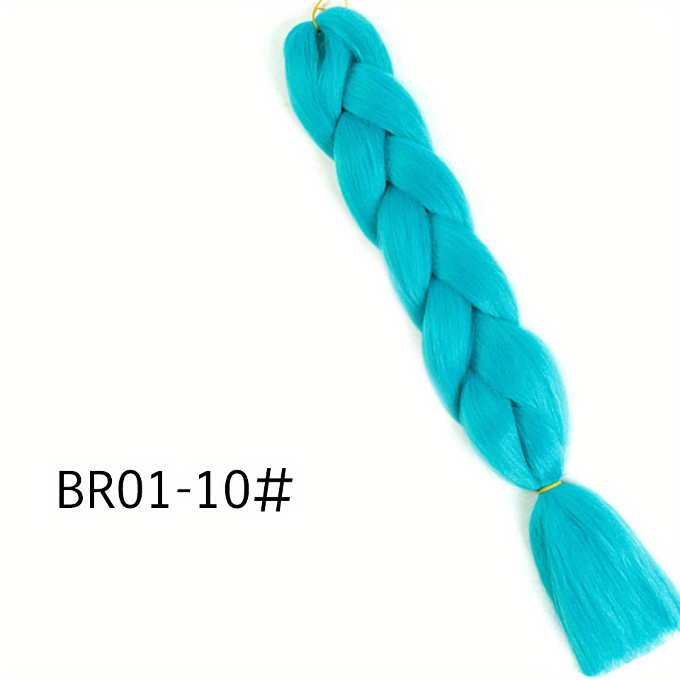 C48 24-inch Green Ombre Jumbo Braids Hair Extensions For African