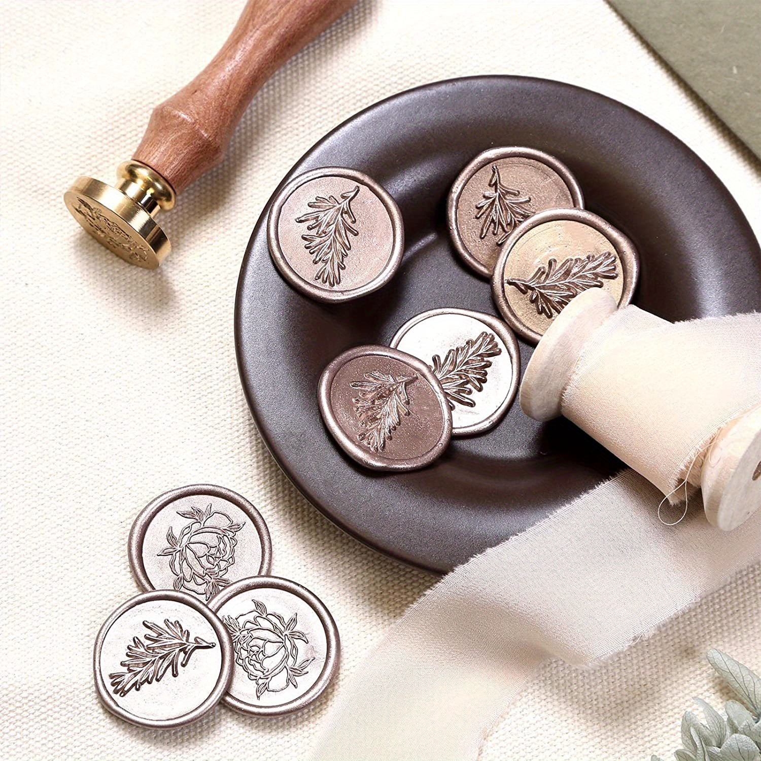 Metallic Sealing Wax Beads Wax Seal Stamp Great Temu