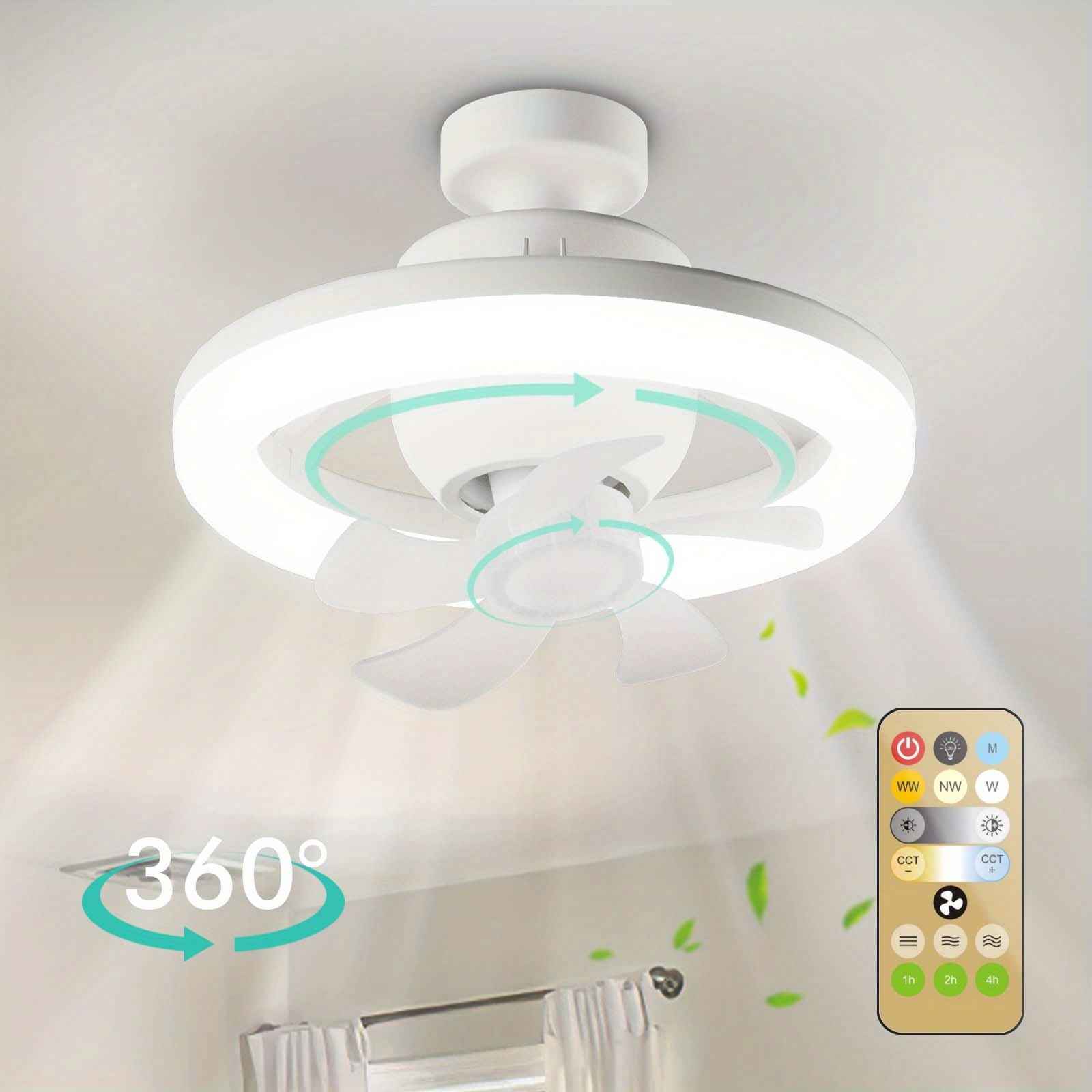 360 º Rotating Hook Small Ceiling Fan Special Hook Ceiling - Temu Canada