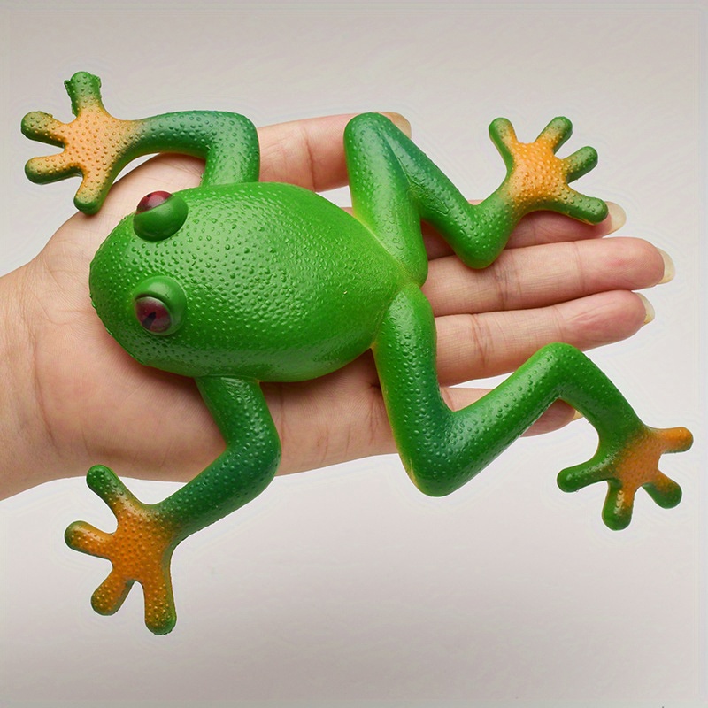 Simulation Frog Prank Toy Trp Frog Squishy Stress - Temu Canada