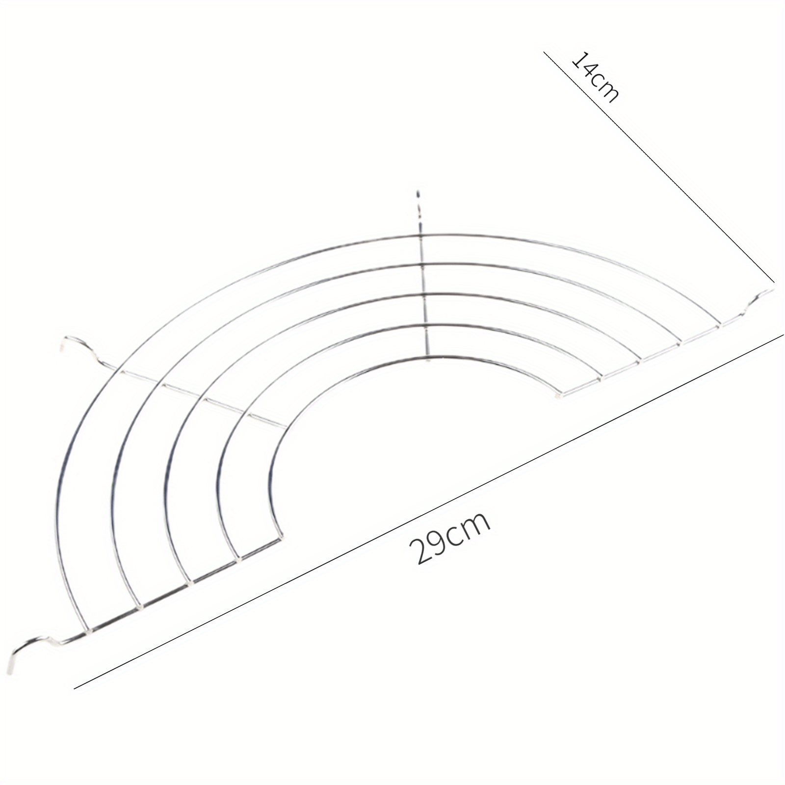 Stainless Steel Food Cooling Rack Semicircle Frying Rack Temu