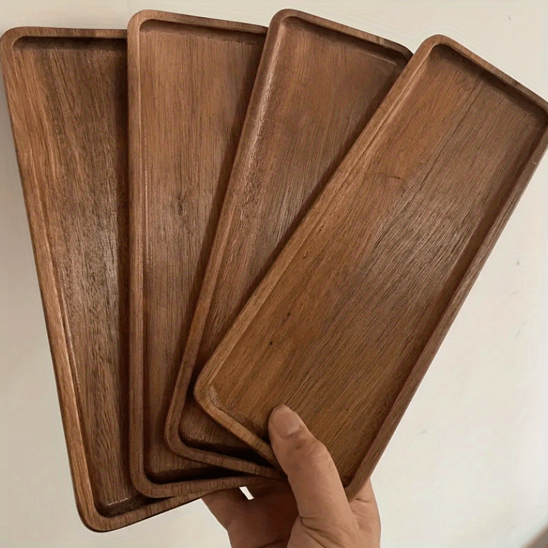 Wooden Fruit Tray Perfect Desserts Snacks Coffee Temu