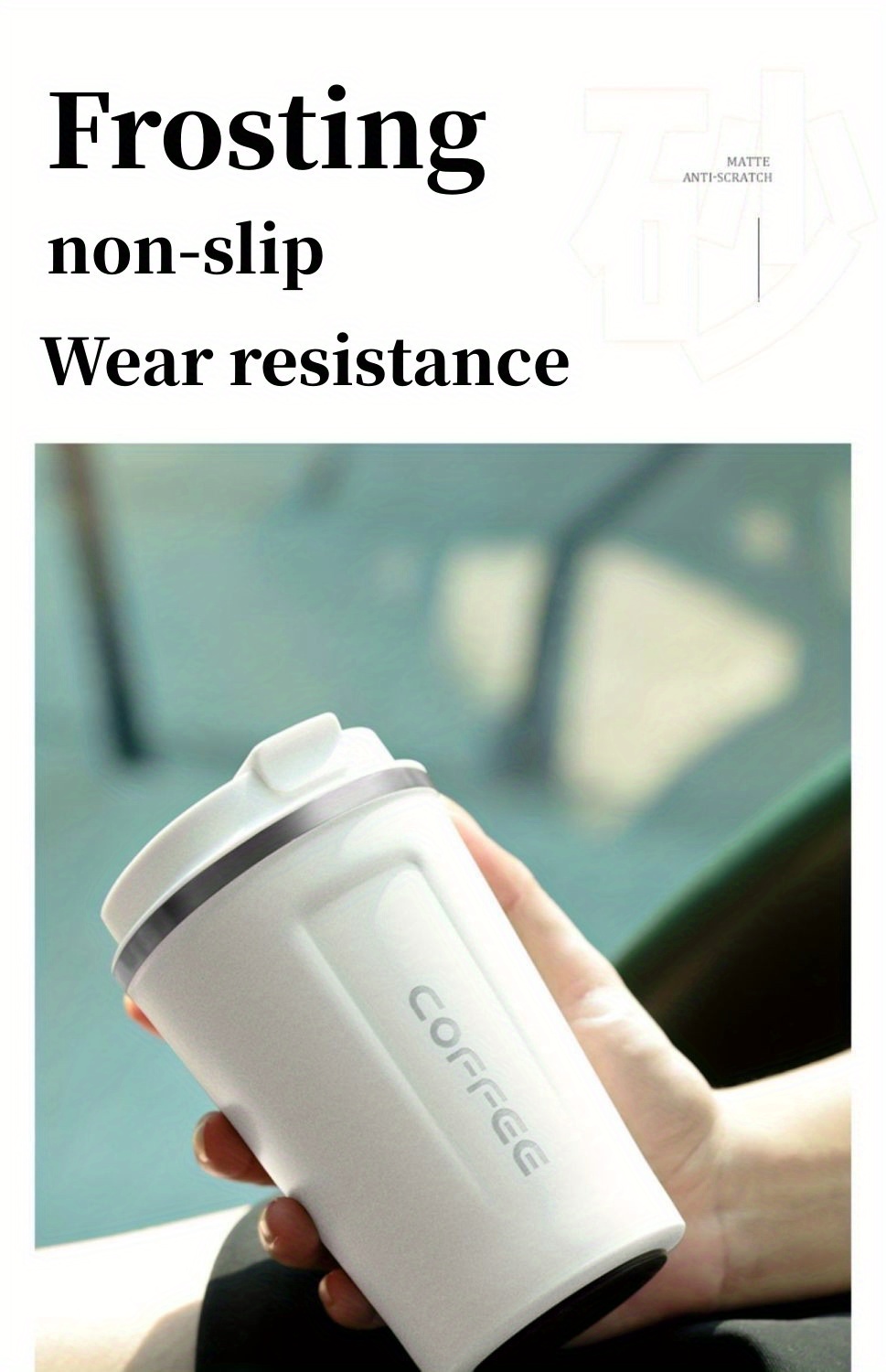 1pc coffee mug insulation and cold insulation portable european high end exquisite latte cup for men and women high end sense portable cup details 12