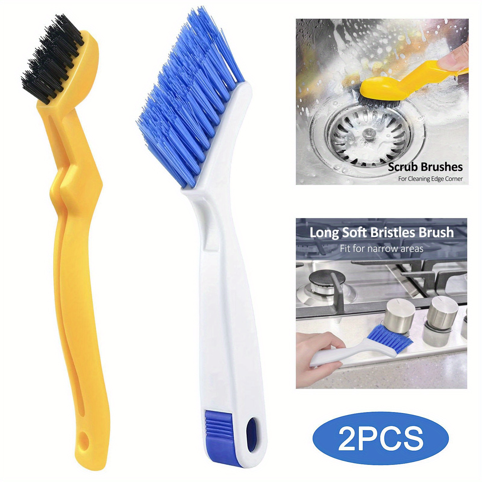 Handheld 2-in-1 Window Track Cleaning Brush - Deep Cleaning Tool For  Blinds, Sliding Doors, And More - Efficiently Removes Dirt And Debris From  Small Detail Crevices And - Temu