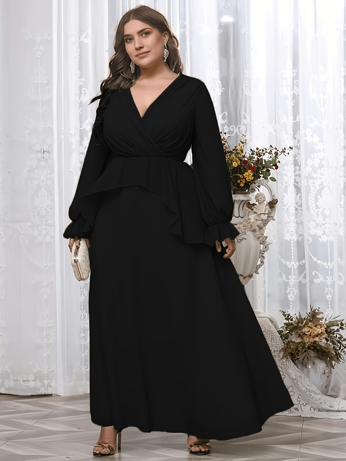 slim fit dress pants women Fifteen Twenty Ankle Slit Pant, L, Black tryon6924rm Cloth Size:110 Shiny Black Midi Dress These navy blue mid