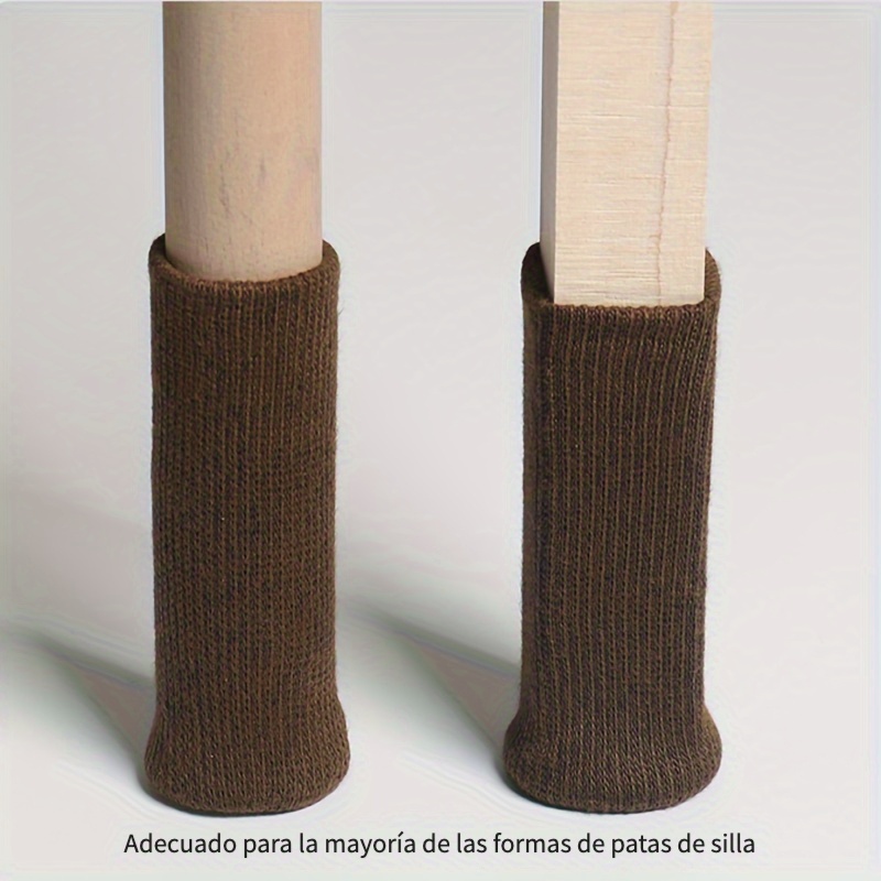 Protector de suelo, 8 protectores de silla de lana, calcetines para las  piernas de la silla, calcetines de mesa, accesorios de muebles, decoración  del hogar, regalo ecológico -  México