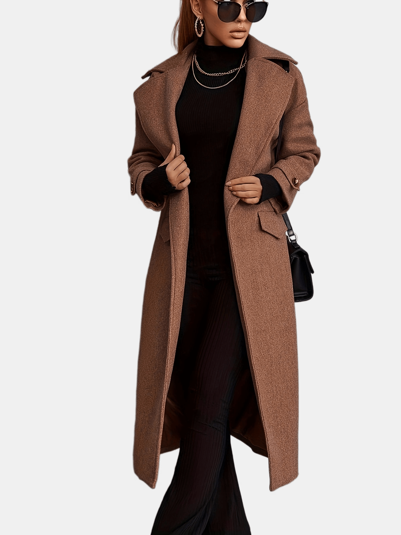 Long Coats Women - Temu