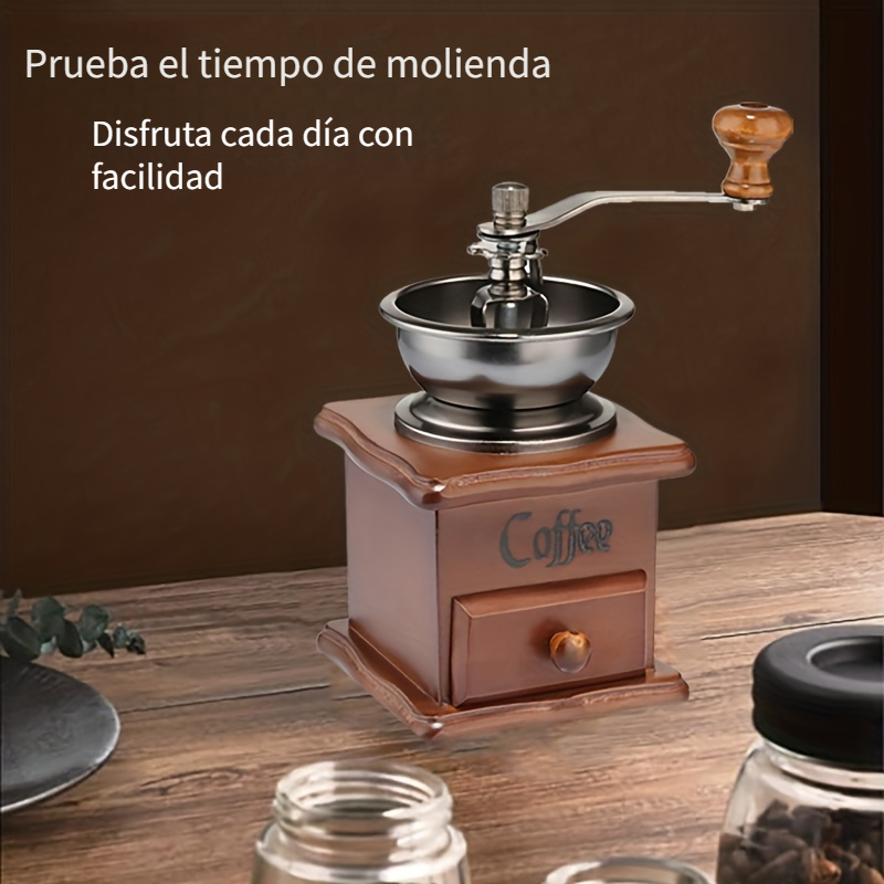 Molinillo Café Manual Vintage 1 Pieza Molinillo Granos - Temu Chile