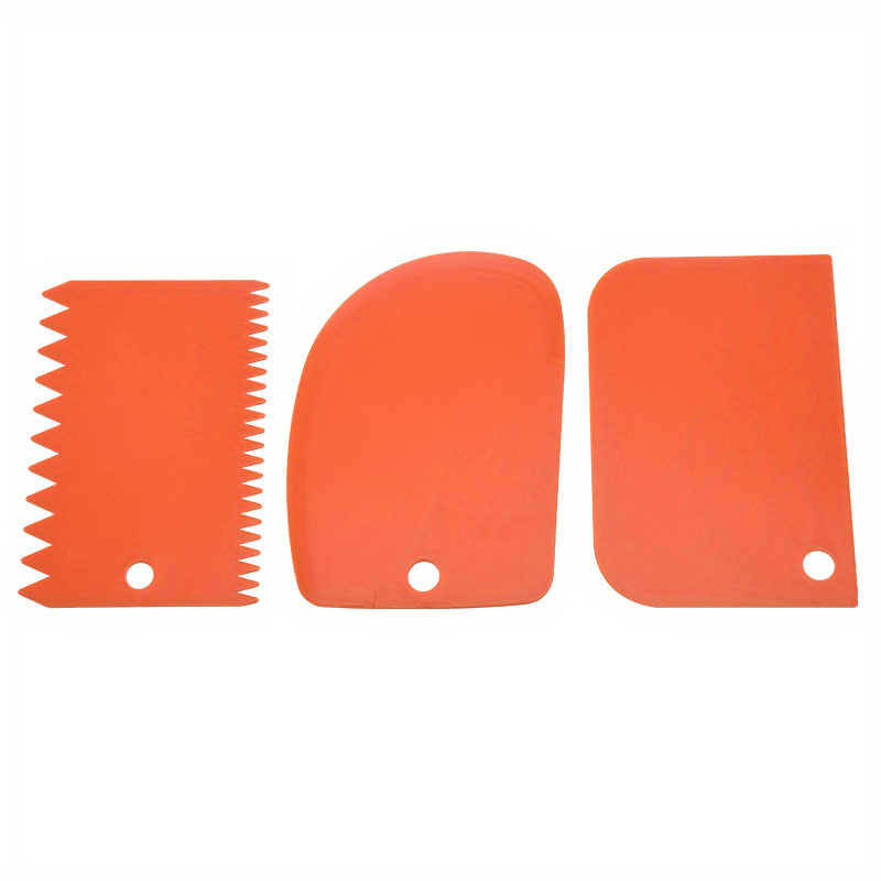 Plastic Scraper, Multi-function Dough Cutter Dough Scraper Food