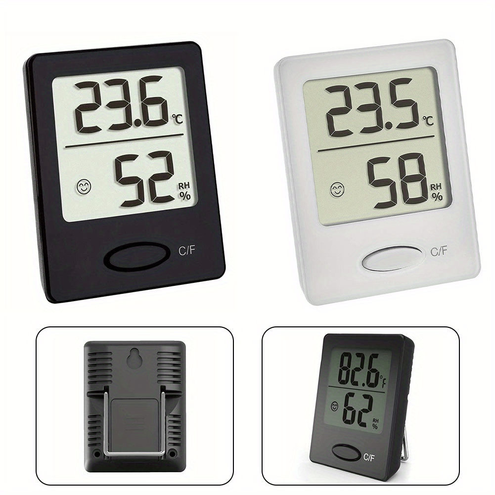 Digital Hygrometer Thermometer Humidity Meter For Home Bed - Temu United  Arab Emirates