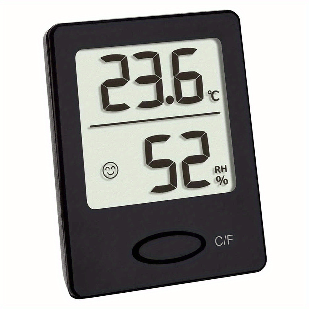 Digital Hygrometer Thermometer Humidity Meter For Home Bed - Temu