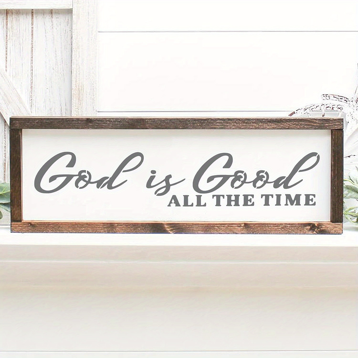 Christian Stencils Painting Wood Bible Signs Inspirational - Temu