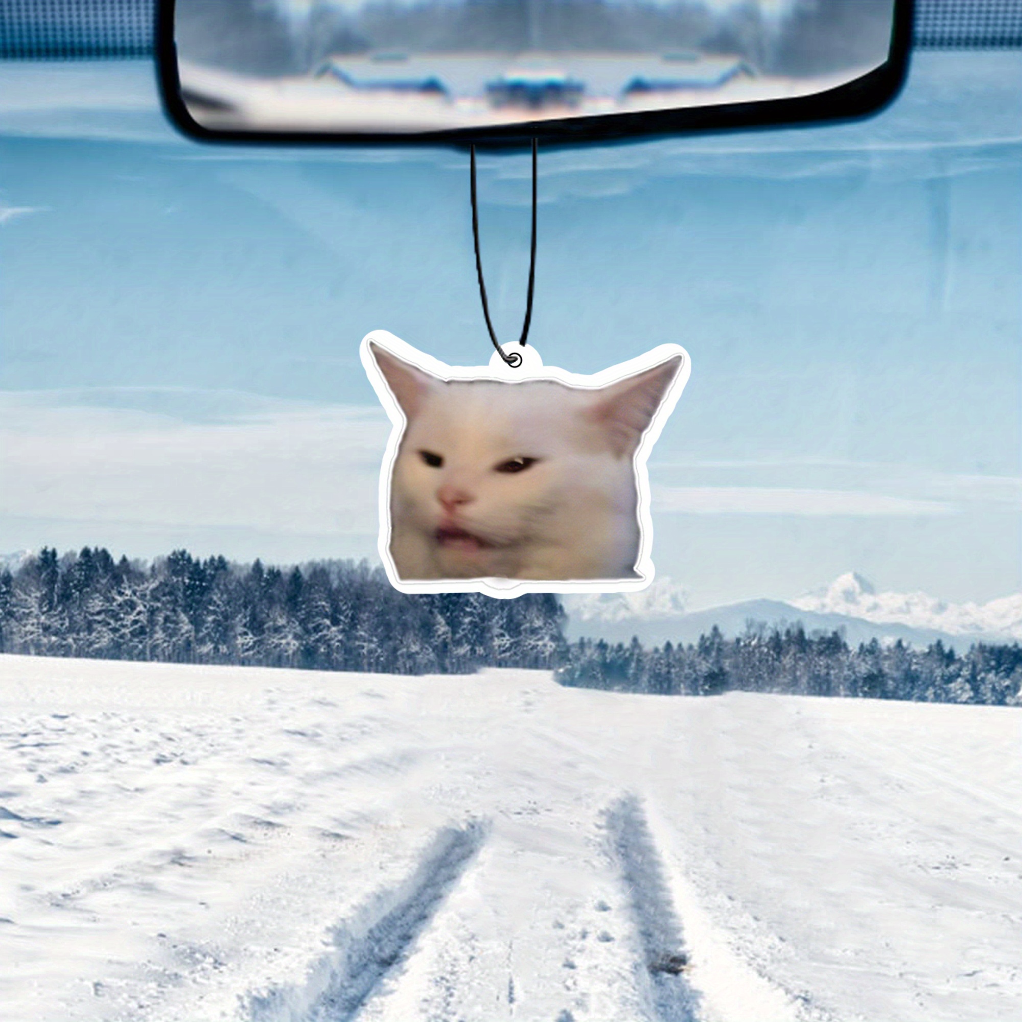 Cute Cat Design Car Aromatherapy Tablet Car Air Freshener - Temu