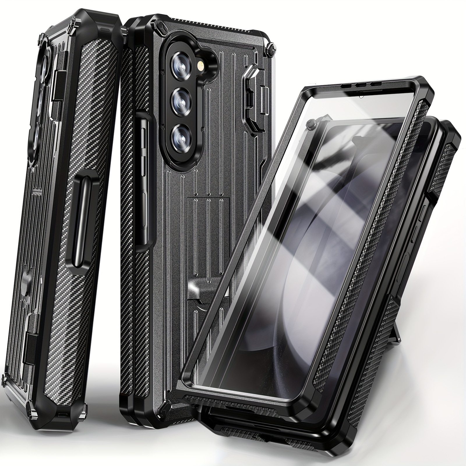 Case for SPC Zeus 4G Pro Case Compatible with SPC Zeus 4G Pro Phone Case PC  backplane + Silicone Soft Frame Cover KB-LAN5