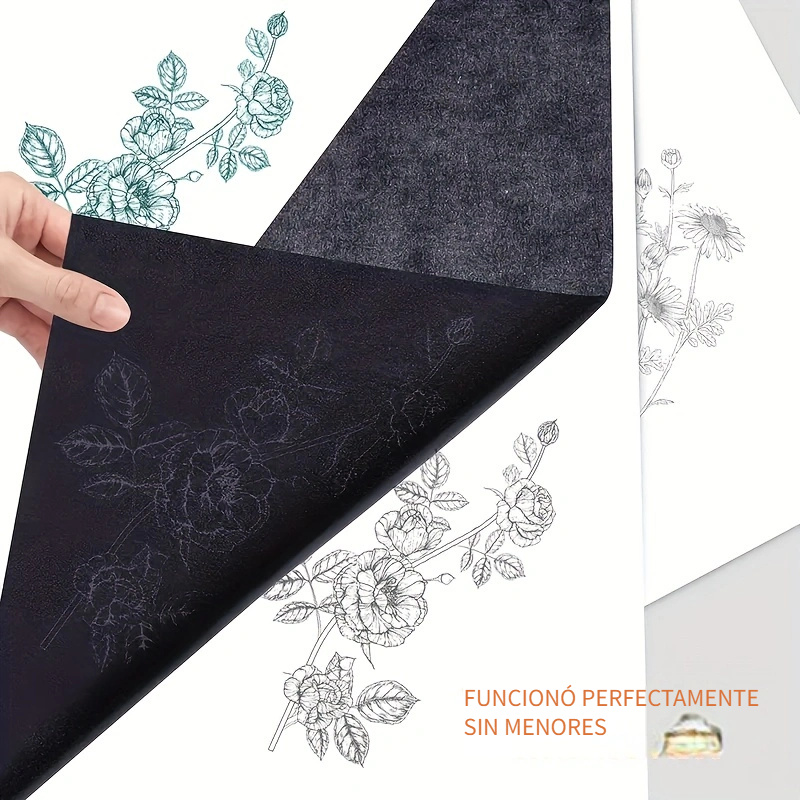 Papel de calco translúcido transparente, 100 hojas para patrones de costura,  Impresión de bocetos, dibujo de álbum de recortes - AliExpress