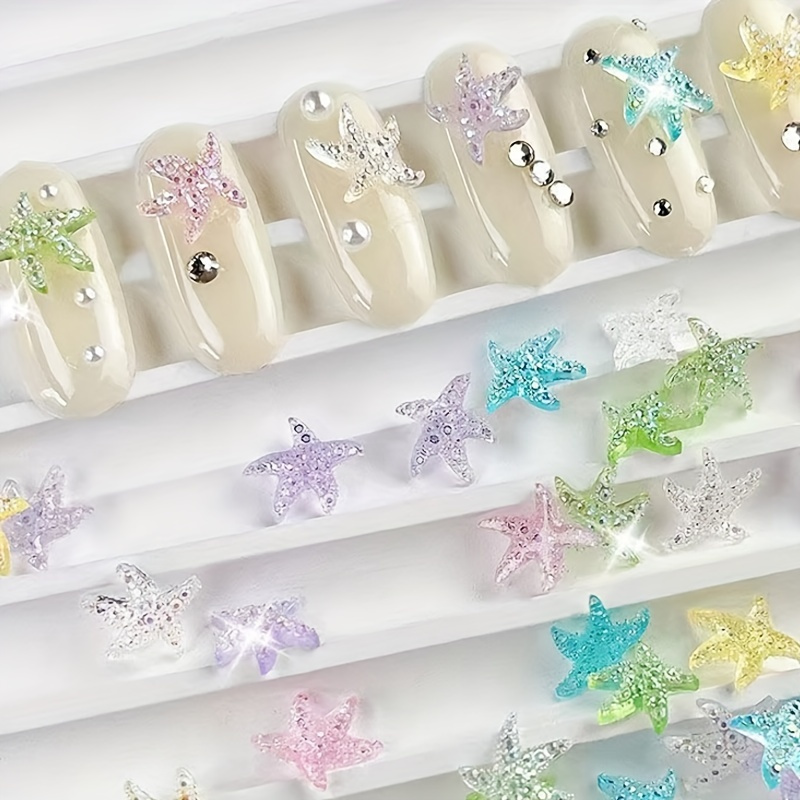 

/300pcs Starfish Figurine Crafts, Jewelry Accessories