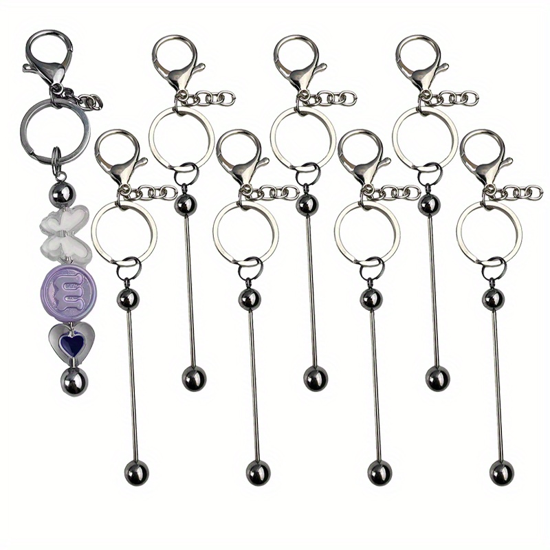 8ps 22psdiy silvery ladies keychain halloween keychain easter keychain christmas keychain details 4