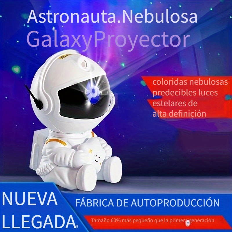 Proyector De Luz Astronauta Galaxia - Temu