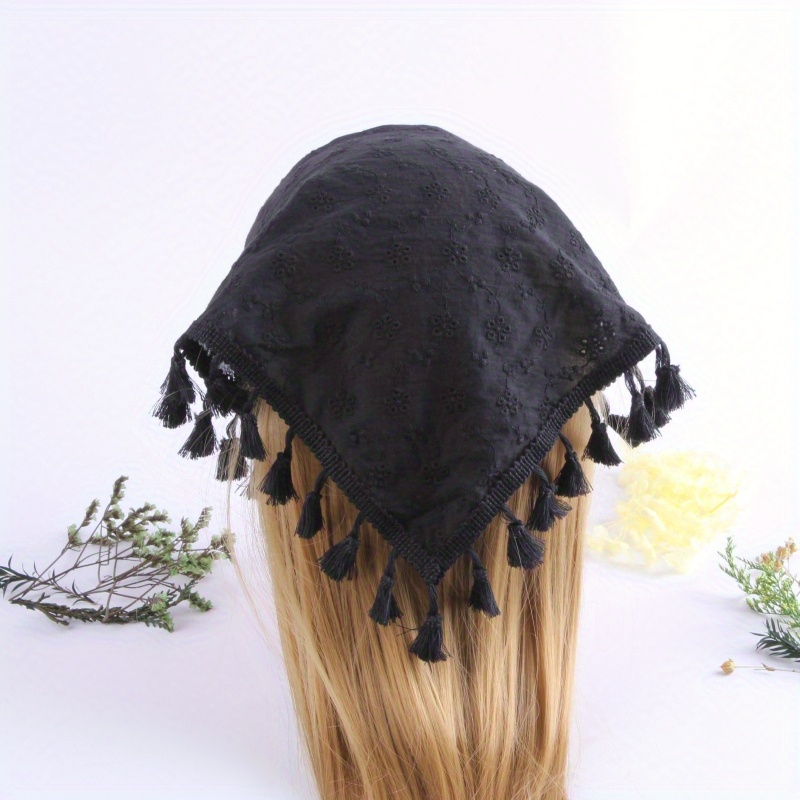 Condition Culture Tassel Headband - Serre-tête élastique à Pompons, Neuf Avec étiquettes