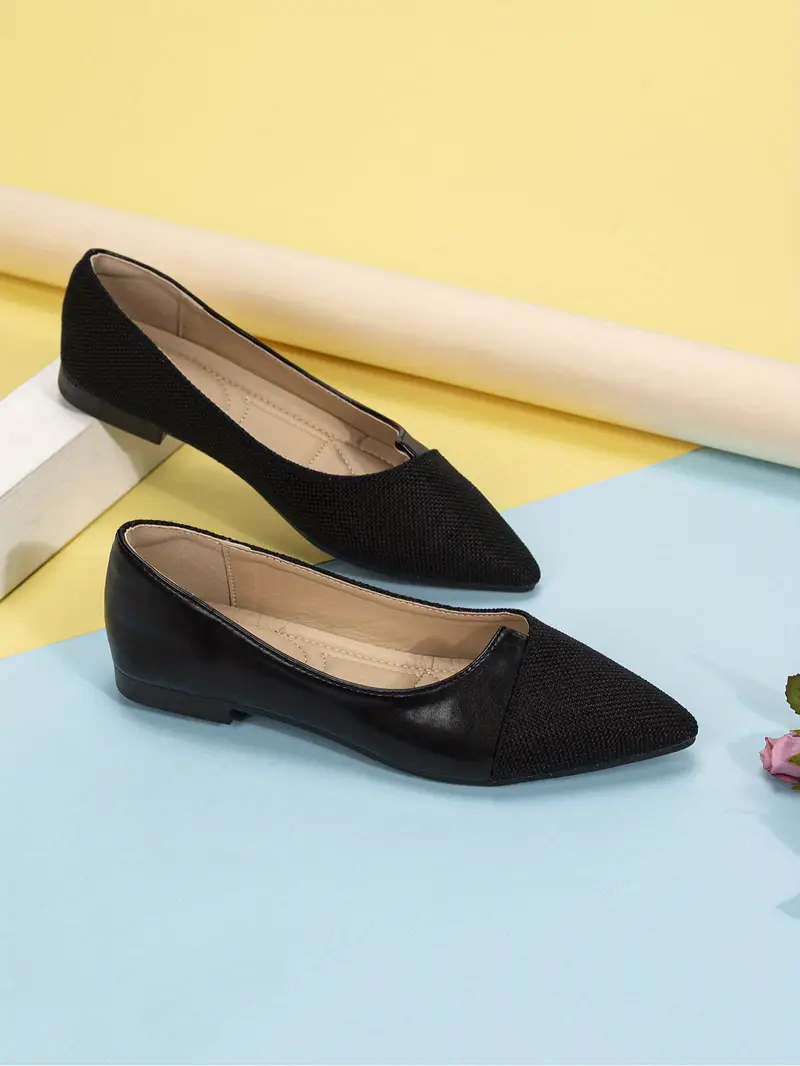 Women'* Color Flat Shoes, Elegant Point Toe Dress Shoes, Lightweight Slip * Women'* Color Flat Shoes, Elegant Point Toe Dress Shoes, Lightweight Slip *