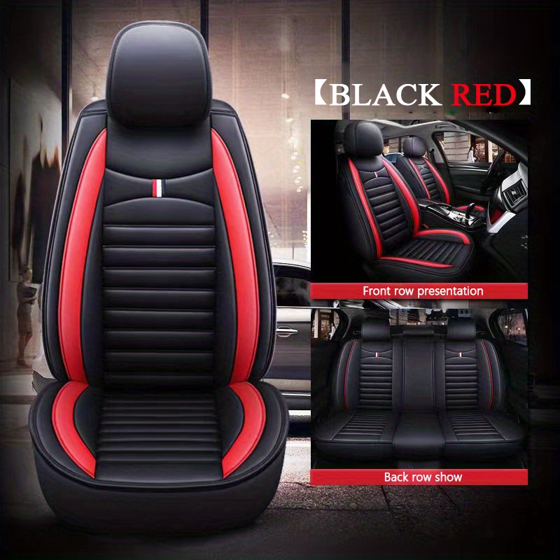 Car Seat Covers Full Set 5 Seats Universal Seat Covers For - Temu