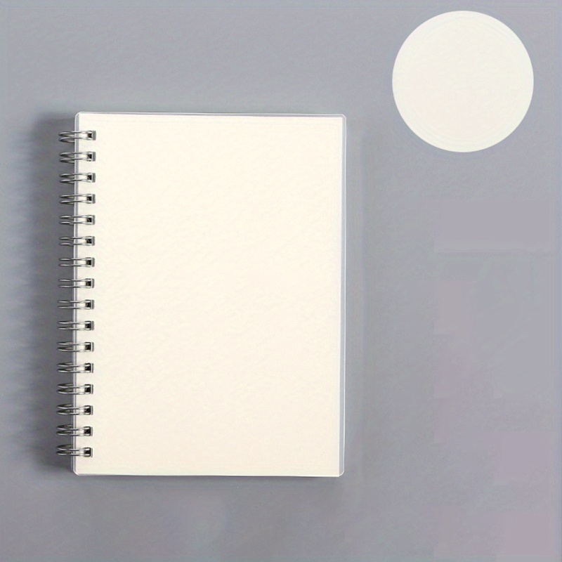 80sheets A6 Creative Coil Notebook Horizontal Line Grid Lattice Blank