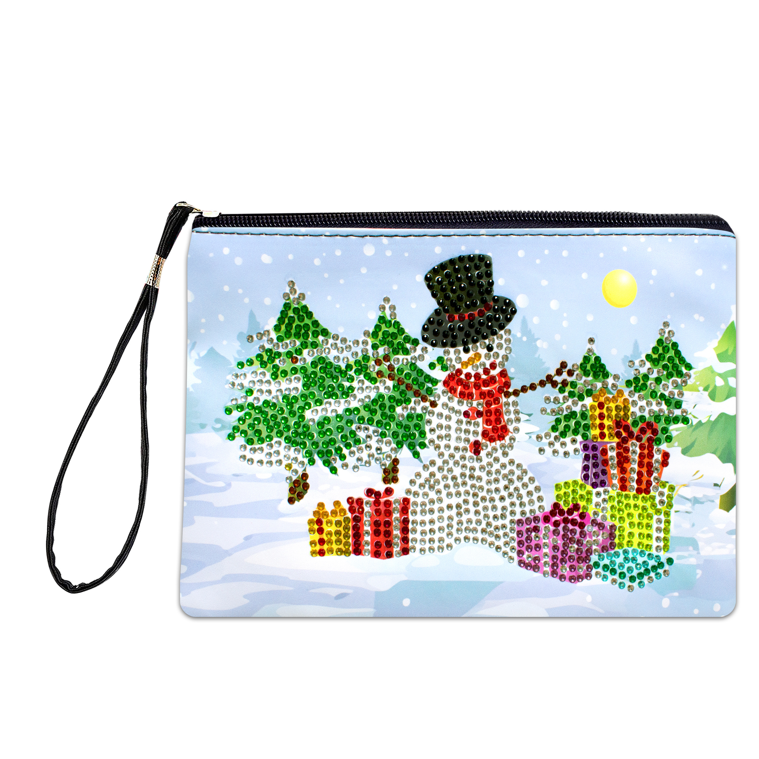 DIY Crystal Diamond Painting Ladies Bag Fashion Cosmetic Bag Purse