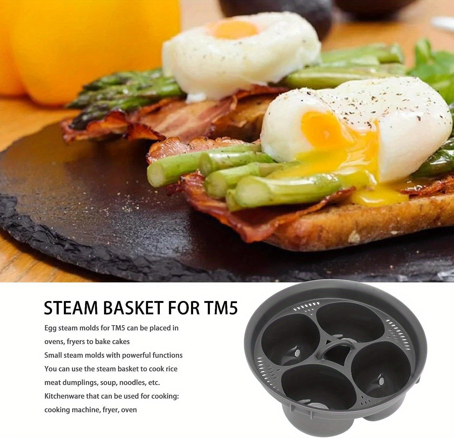 Egg Poacher Pan - Stainless Steel Poached Egg Cooker – Perfect Poached Egg Maker