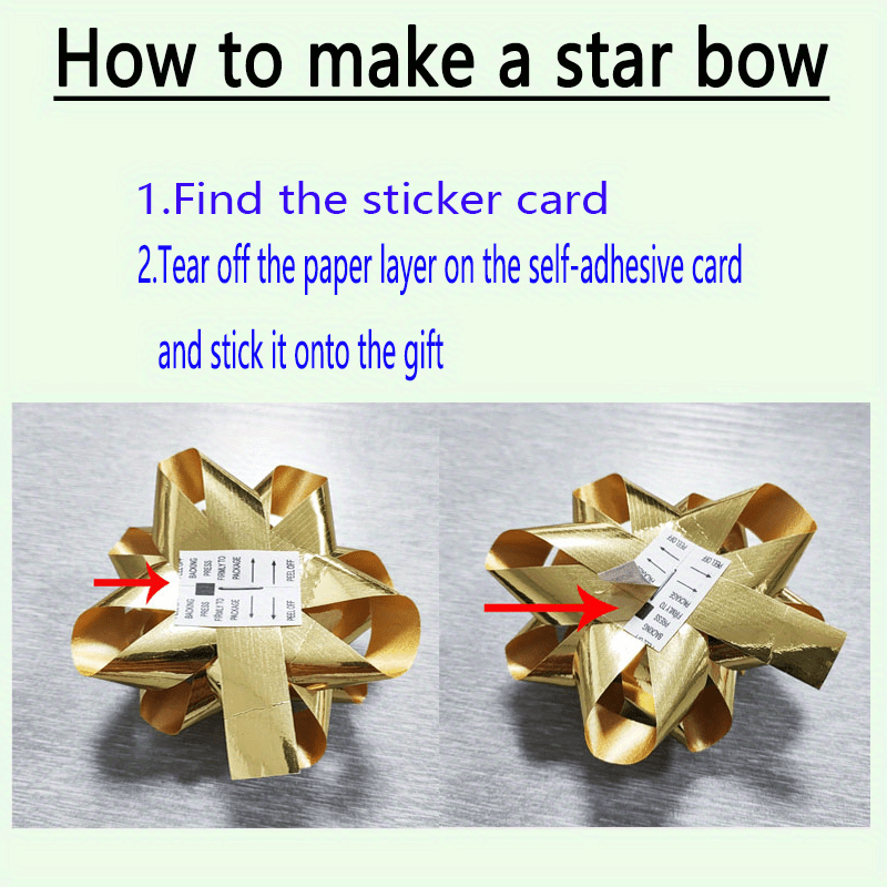 Star Bow Christmas Valentine's Day Thanksgiving Gift Gift - Temu