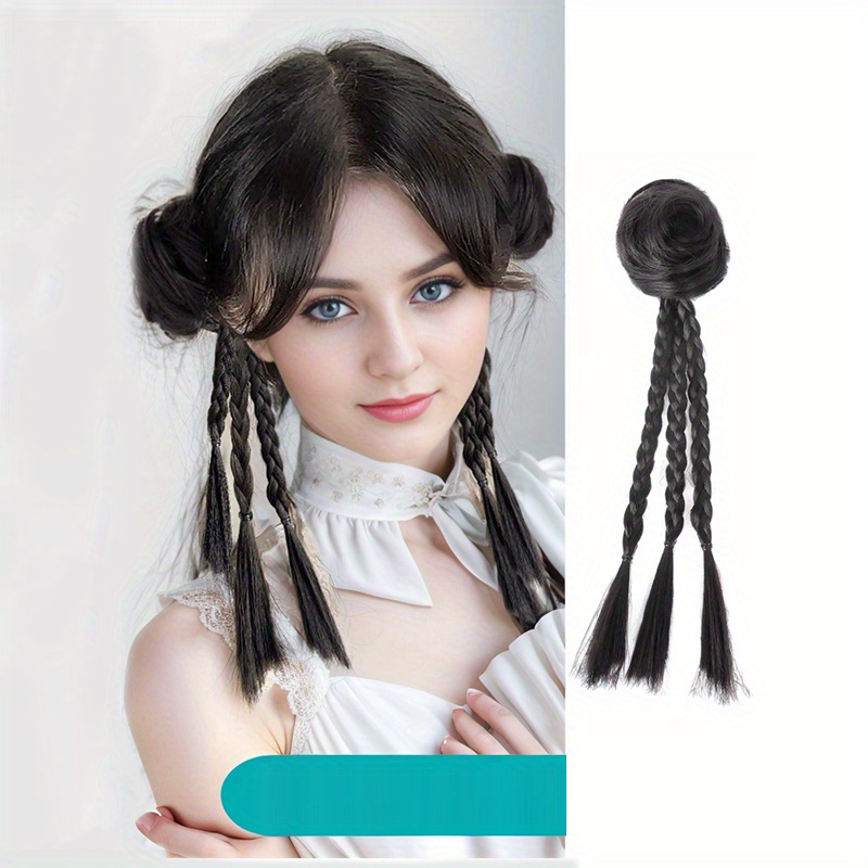 Japanese Braided Hair Band Phone Line Claw