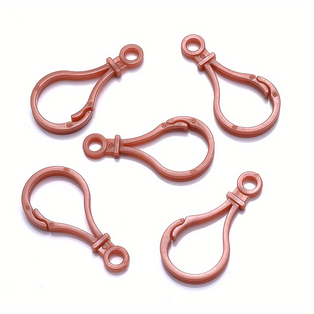 bulb shaped plastic snap clasp hooks