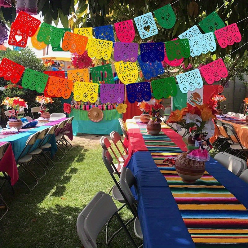 Mexican Fiesta Table Centerpieces 9 Pack Cinco De Mayo Party Decorations  Mexican Themed Wedding Birthday Halloween Day of the Dead Party Decor  Fiesta