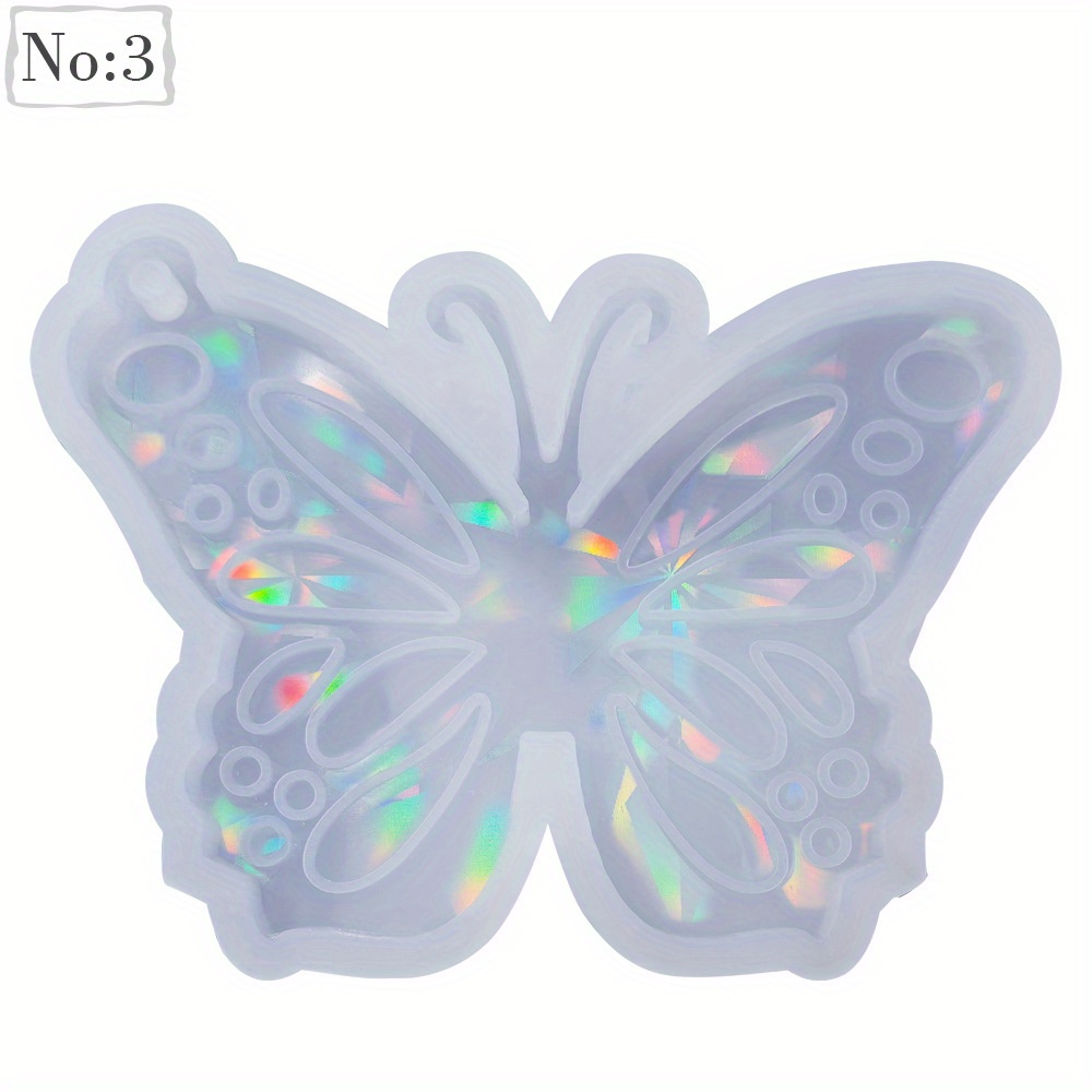 Butterfly Mold, Holographic Butterfly Mold, Mold, Resin Mold, Animal Mold,  Keychain Mold, Silicone Mold, Butterfly, Butterflies, Holographic 