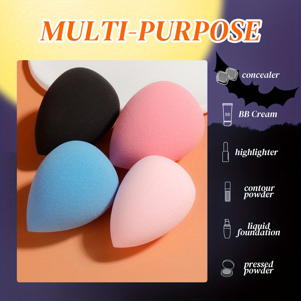 Makeup Sponge Set Beauty Blender Dry Wet Use Makeup Sponges Temu