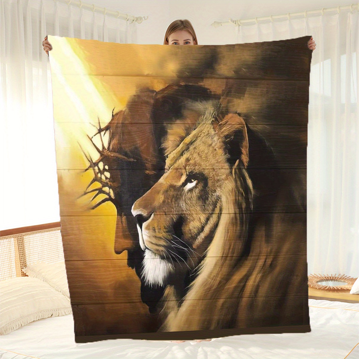 Printed Throw Blanket, Soft Blanket For Sofa Couch Office Bed Camping  Travelling, Multi-purpose Gift Blanket For All Season - Temu United Arab  Emirates