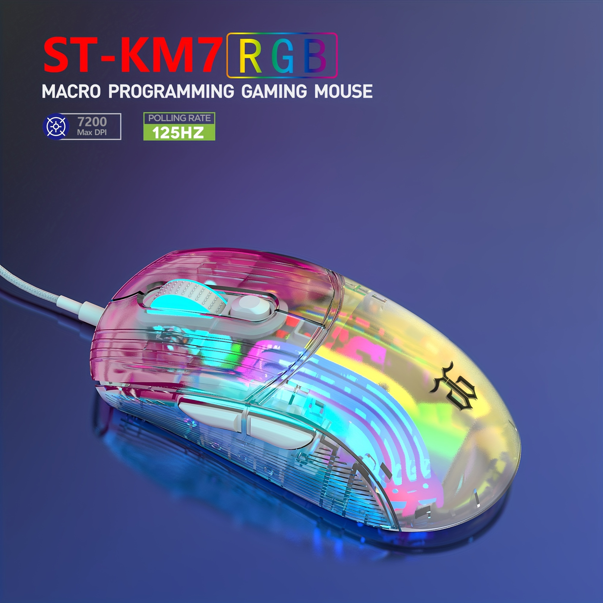 Rgb light online mouse