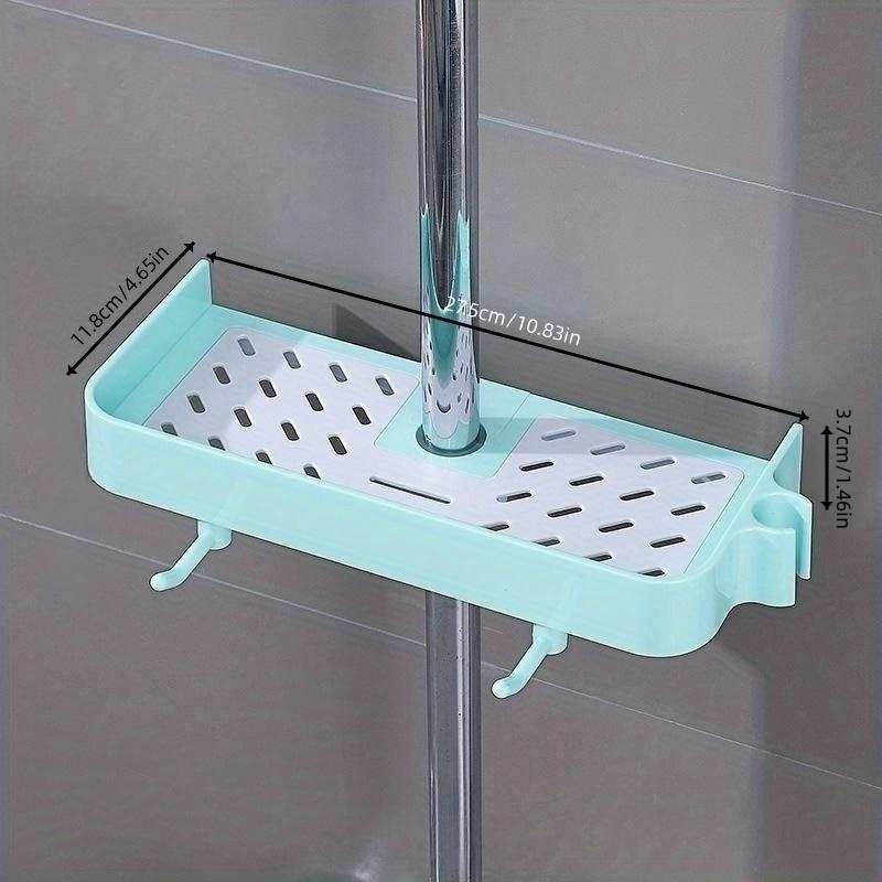Shower Slide Bar Tray Shower Caddy Thickened Abs - Temu