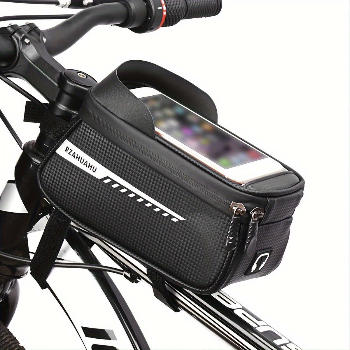 Bolsa Cuadro de Bicicleta MTB con Pantalla Táctil para Teléfono