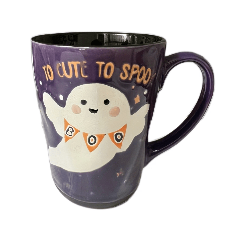 1 Taza De Café Fantasma De Halloween Tazas De Café De - Temu