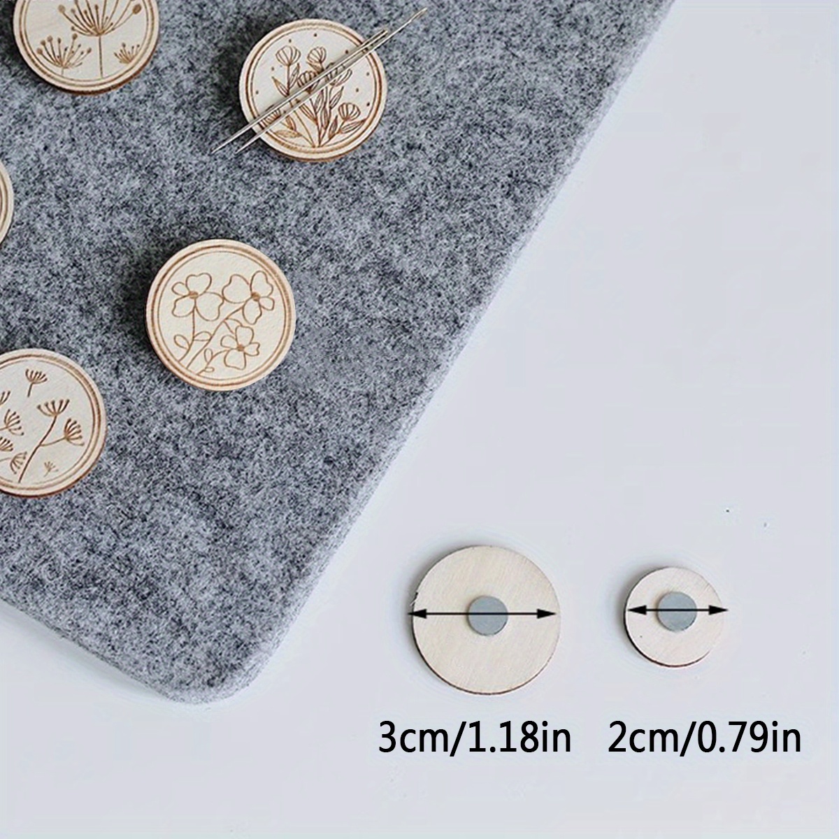 D.I.Y. magnetic pin cushion/findings holder