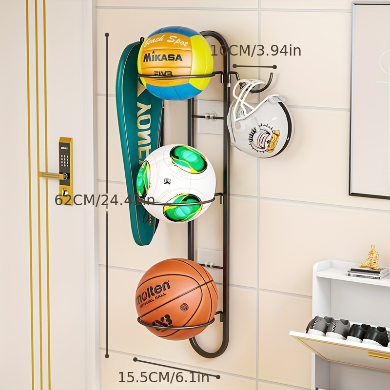 1pc Wandhalterung Sport Basketball Display Rack Ballhalter - Temu