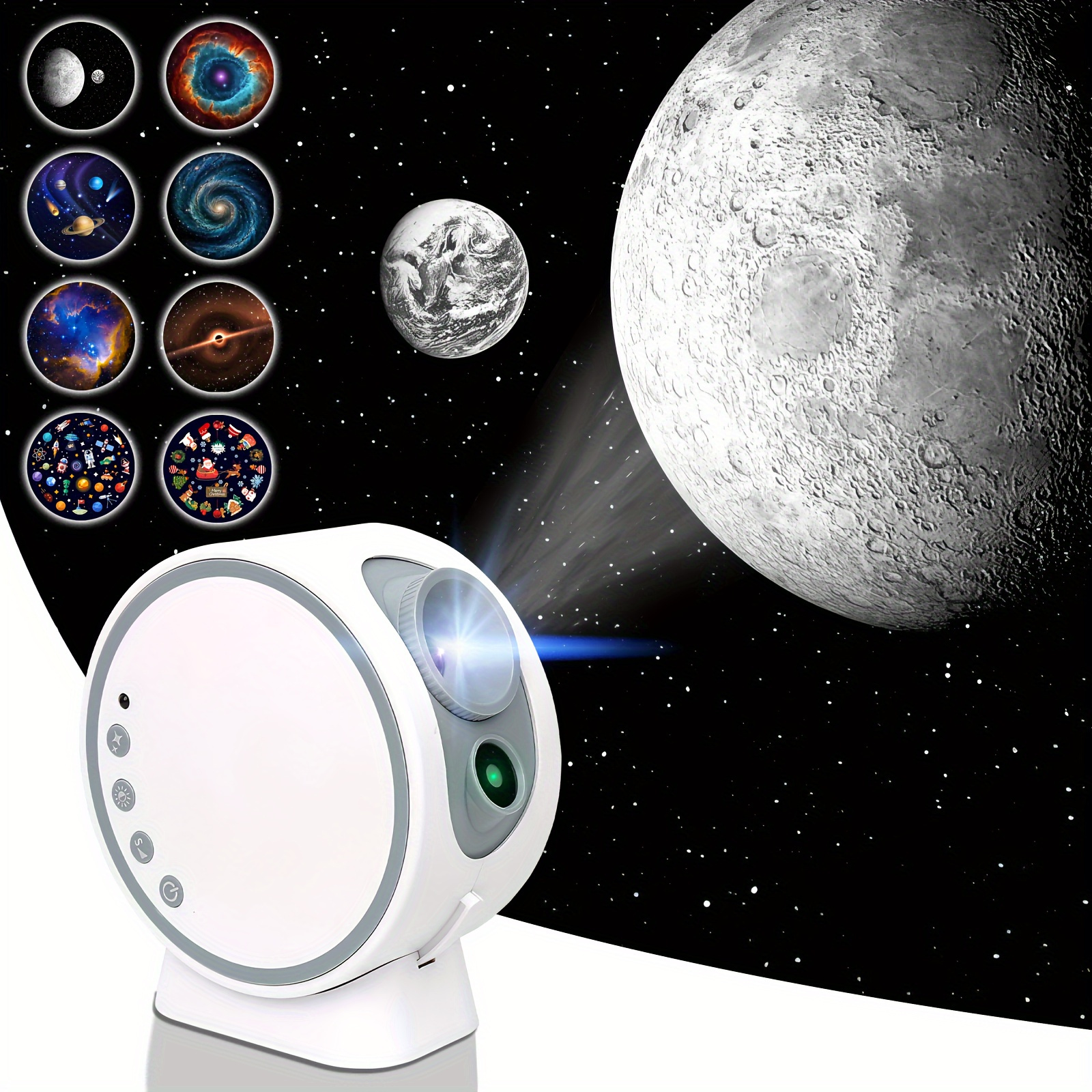 Projecteur de constellation de planétarium 360 réglable avec Planets  Nebulae Moon, Projecteur de plafond