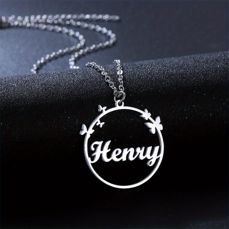 Customized on sale name locket