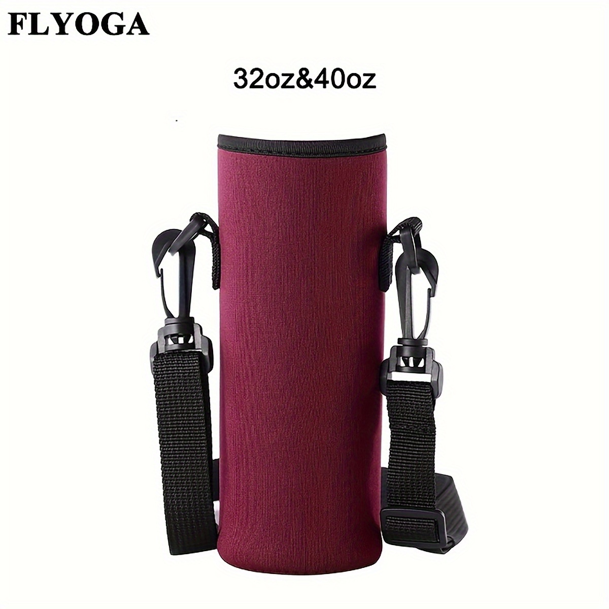 Coldest Carrier, Holder, Sleeve - Fits Insulated Stainless Steel Sports Water  Bottle, Adjustable Shoulder Strap, Holder Bag Case Pouch Cover (64 oz) 