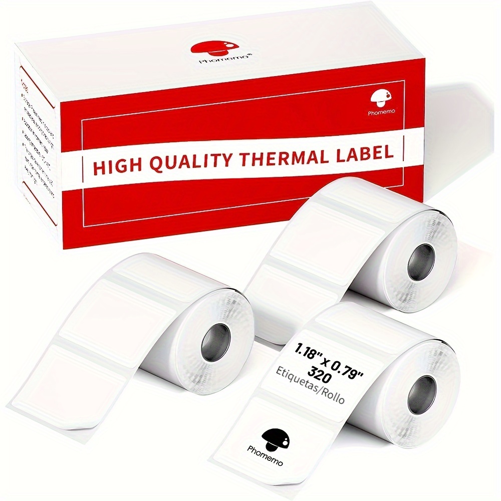 Phomemo Portable M110 Label Printer Thermal Impresoras Portatil Imprimante  Mini Commercial Tag Labeler Termica Sticker Printer
